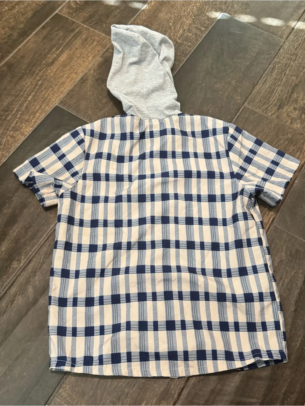 NWOT SHEIN Boys Camp Shirt Hoodie